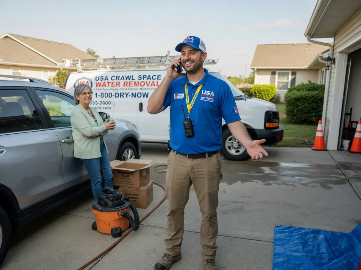 Crawl Space Water Removal Kiron, IA FAQs
